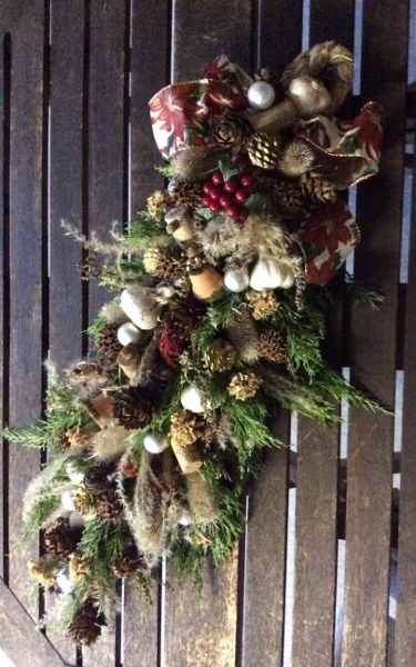 花と緑の教室 クリスマス リースづくり 展示 講座 イベント 新潟県立植物園